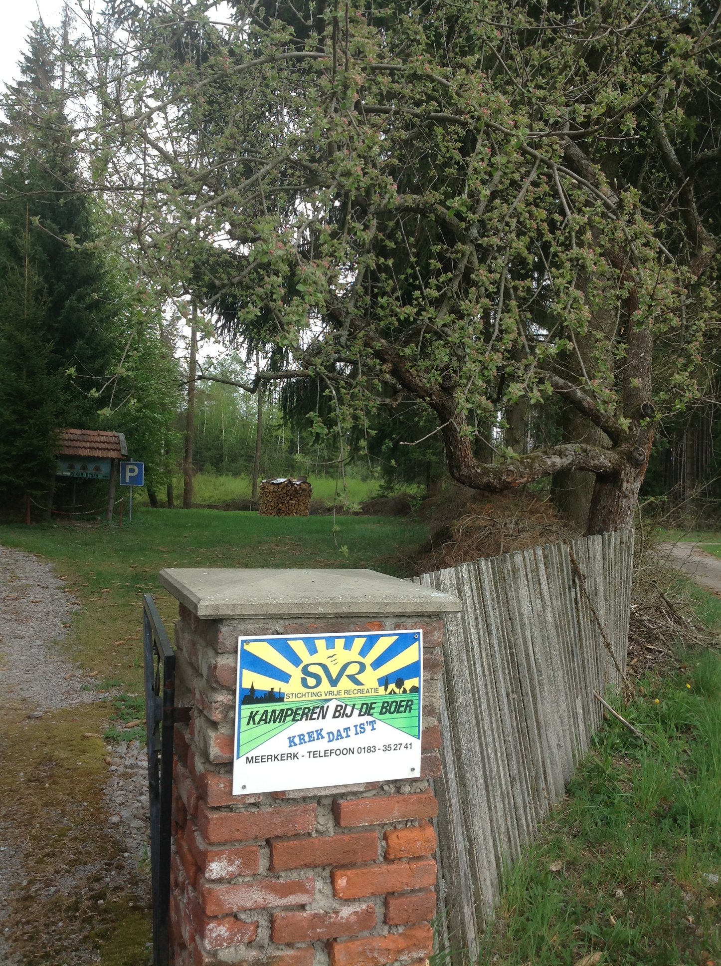 entree camping zomer